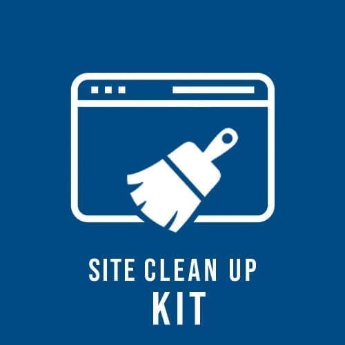 site cleanup Wordpress site clean up