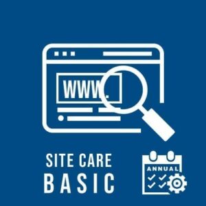 sitecare BAsic annual WordPress site care