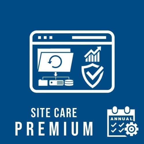 sitecare premium annual WordPress site care premium