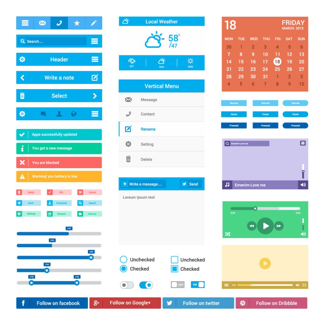 The Best Social Media Widgets to Boost Your Website Traffic 2 social media widgets
